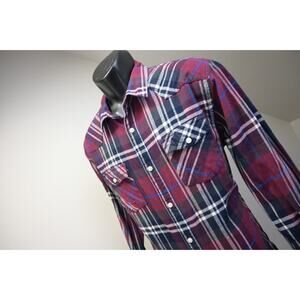 Urban Pipeline Flannel Lumberjack Shirt Camp Hiking Button Up Mens Sz Large